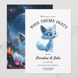 Star Whisper Fox – Keeper of Crystal Light. Invitation