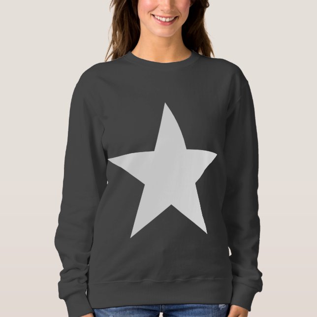 Star (white) / Women's Sweatshirt (Front)
