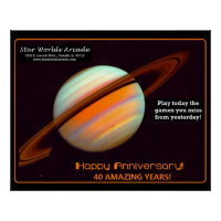Star Worlds Arcade 40th Anniversary Retro