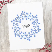Star Wreath Logo Business
