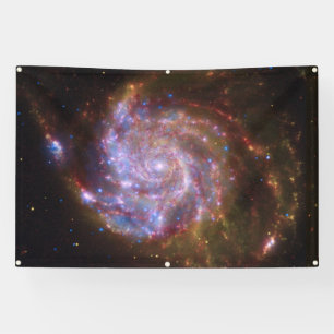 Starbirth in the Pinwheel: M101 Galaxy Banner