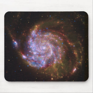 Starbirth in the Pinwheel:  M101 Galaxy Mouse Pad