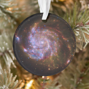 Starbirth in the Pinwheel:  M101 Galaxy Ornament