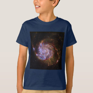 Starbirth in the Pinwheel:  M101 Galaxy T-Shirt