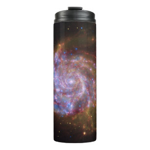 Starbirth in the Pinwheel: M101 Galaxy Thermal Tumbler