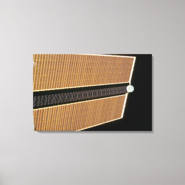 Starboard solar array wing panel canvas print (Front)