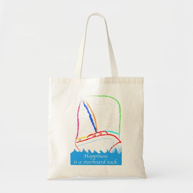 Starboard Tack Tote Bag (Front)