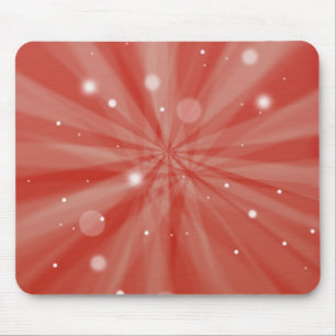Starburst and snow mouse pad