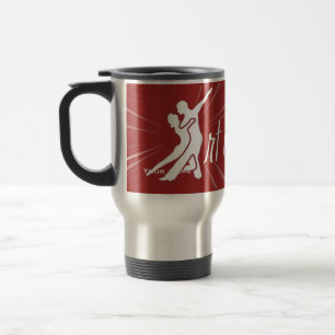 Starburst Full Logo - Clear Travel Mug