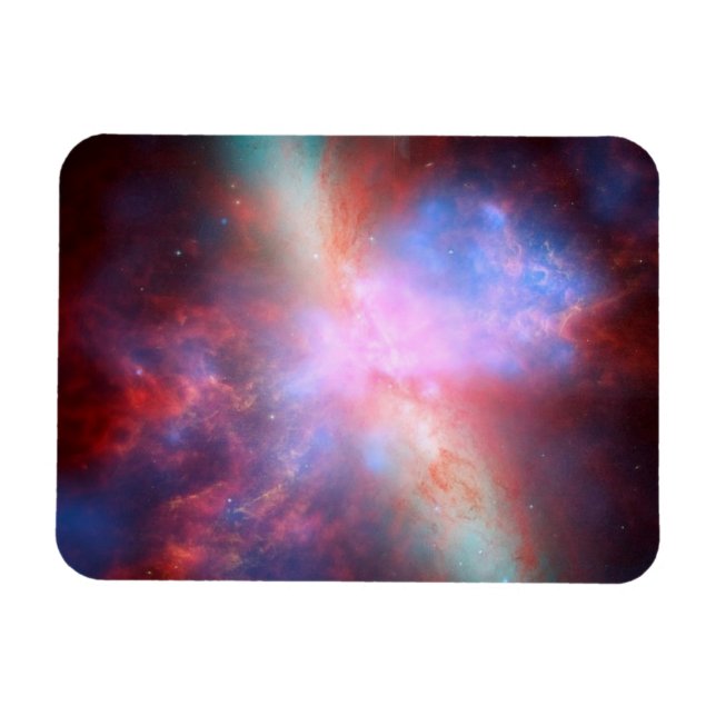 Starburst Galaxy M82 Magnet (Horizontal)