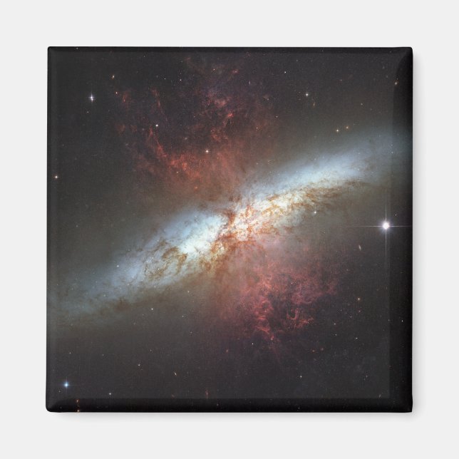 Starburst galaxy, Messier 82 Magnet (Front)
