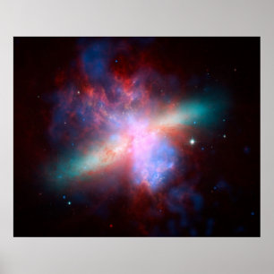 Starburst Galaxy Poster
