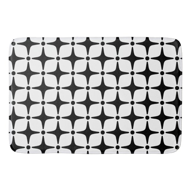 Starburst Pattern Bath Mat (Front)