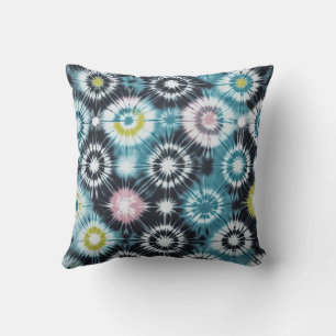 Starburst Tie Dye Design Cushion