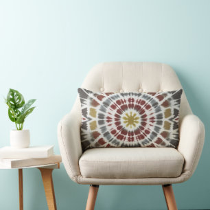 Starburst Tie Dye Lumbar Cushion