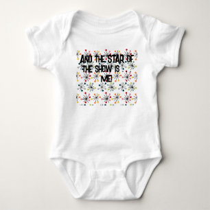 Starbursts Baby Bodysuit