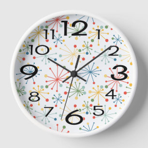Starbursts in Color  Clock