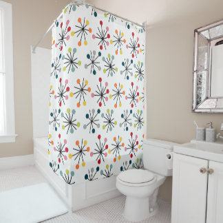Starbursts Shower Curtain