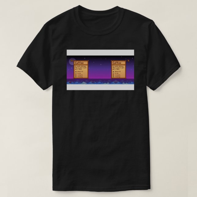 Stardew Valley Coffee Mug.png T-Shirt (Design Front)