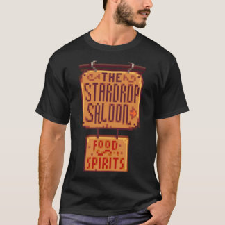 Stardew Valley Stardrop Saloon Sticker T-Shirt
