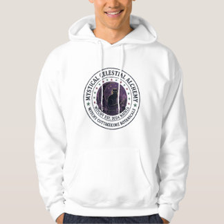 Stardust & Black Cats | Mystical Celestial Alchemy Hoodie