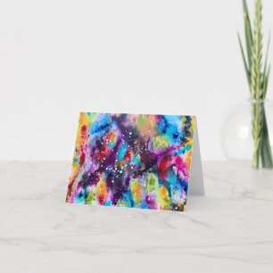 Stardust Blank Note Card