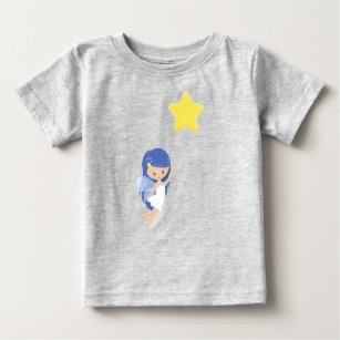 Stardust Fairy, Cute Fairy, Fairy With Balloon Baby T-Shirt