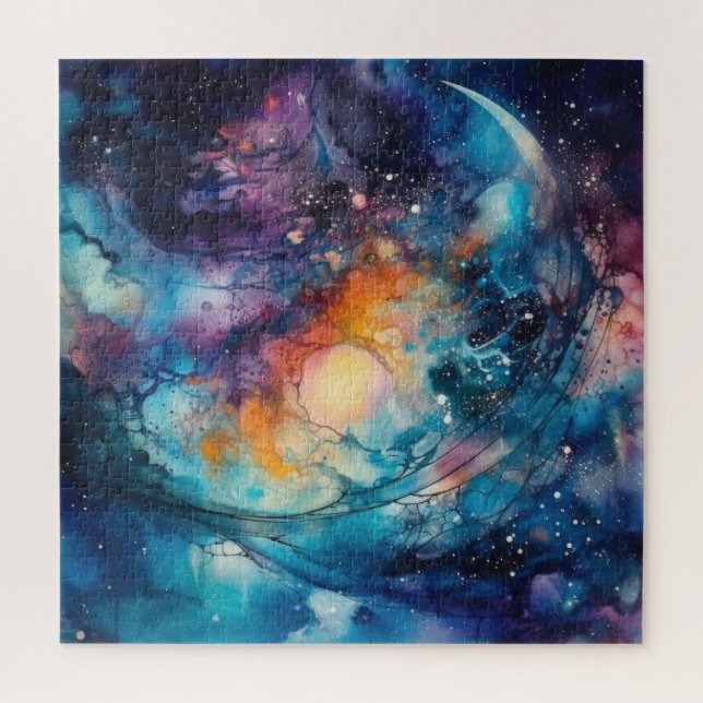Stardust Galaxy Puzzle (Vertical)