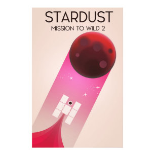 Stardust Mission to Comet Wild 2 Photo Print