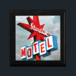 Stardust Motel Sign Gift Box<br><div class="desc">Stardust Motel Sign  Artist: Naomi McCavitt</div>