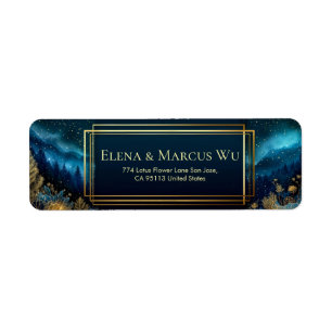 Stardust Mountain Gilded Forest Return Address