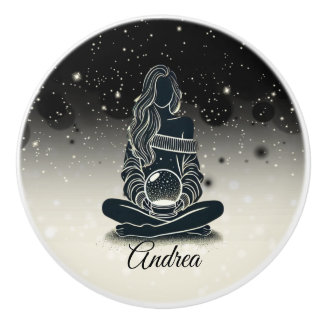 Stardust Reflections Ceramic Knob