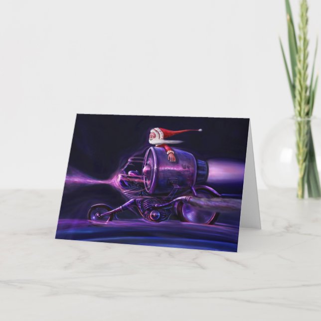 Stardust Rider Holiday Card (Front)
