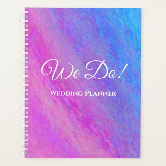 Stardust Sea-Wedding Plans- Planner (Front)