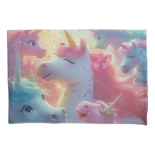 Stardust Unicorn Gala Pillowcase