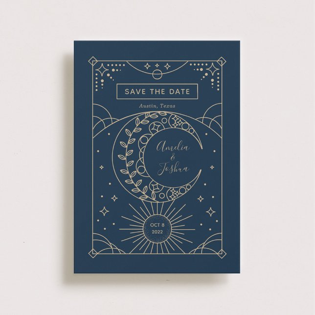 Stardust Wedding Photo Save the Date (Creator Uploaded)