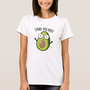 Stare-vocado Funny Avocado Puns T-Shirt