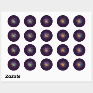 Stareye Classic Round Sticker