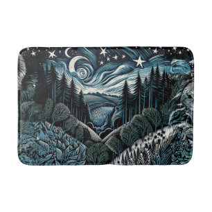 Starfall Bath Mat