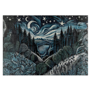 Starfall Cutting Board