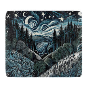 Starfall Cutting Board