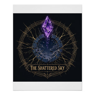 Starfall Shard Emblem — Art Poster