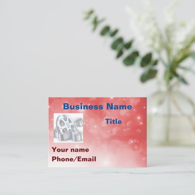 Starfield Business Card (Standing Front)