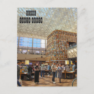 Starfield Library in Seoul Postcard