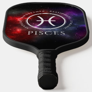 Starfield Pisces Fish Western Zodiac Pickleball Paddle