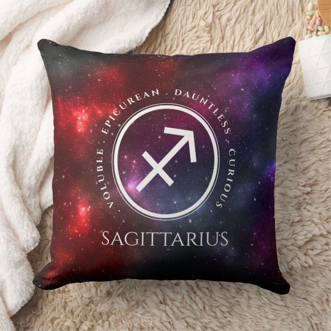 Starfield Sagittarius Archer Western Zodiac Cushion (Blanket)