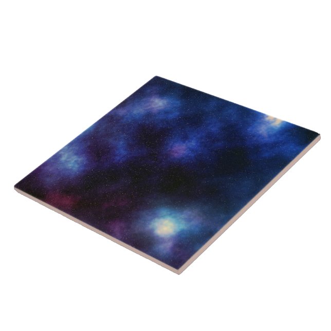 Starfield Space, night sky with many stars Tile (Side)
