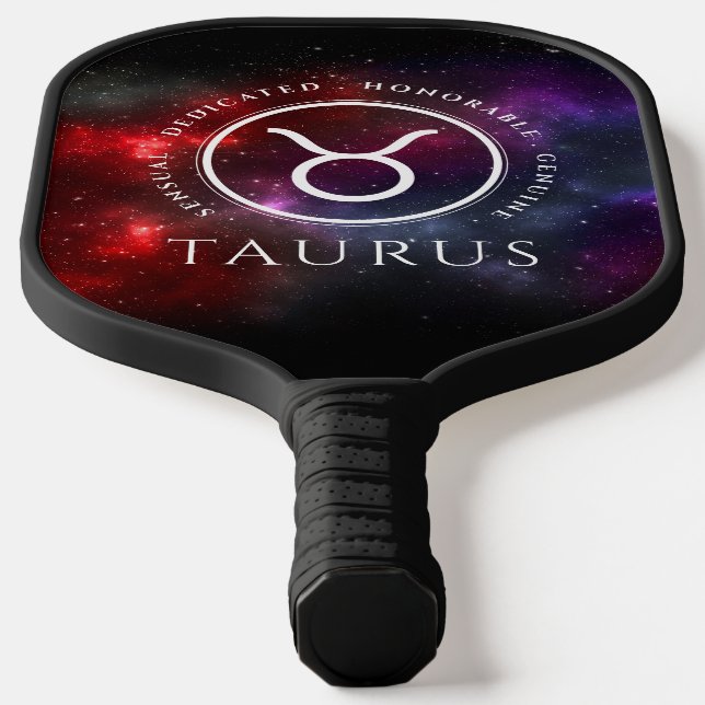 Starfield Taurus Bull Western Zodiac Pickleball Paddle (Laydown)