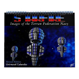Starfire Calendar: Terran Federation Navy, 2nd Ed Calendar