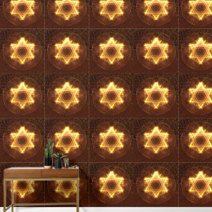 Starfire Fractal Star Of David Wallpaper